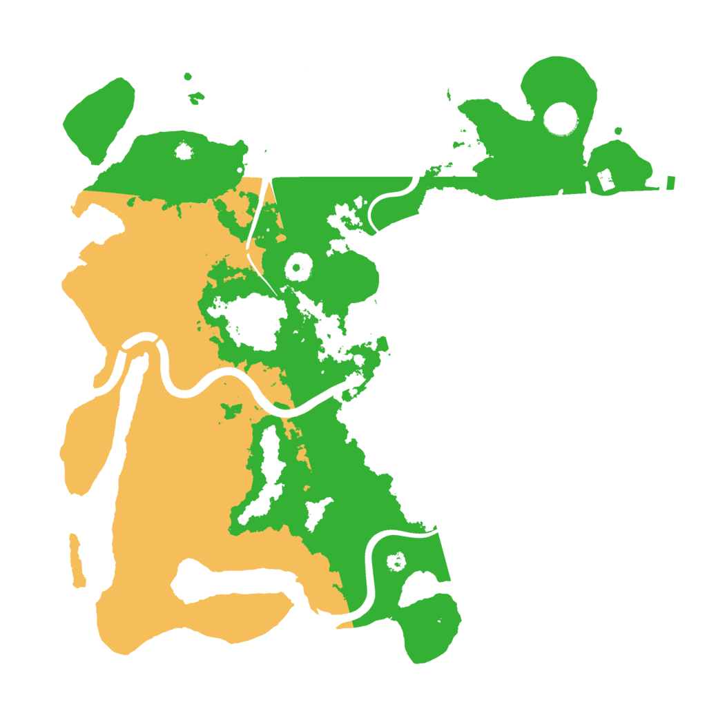 Biome Rust Map: Procedural Map, Size: 3750, Seed: 245
