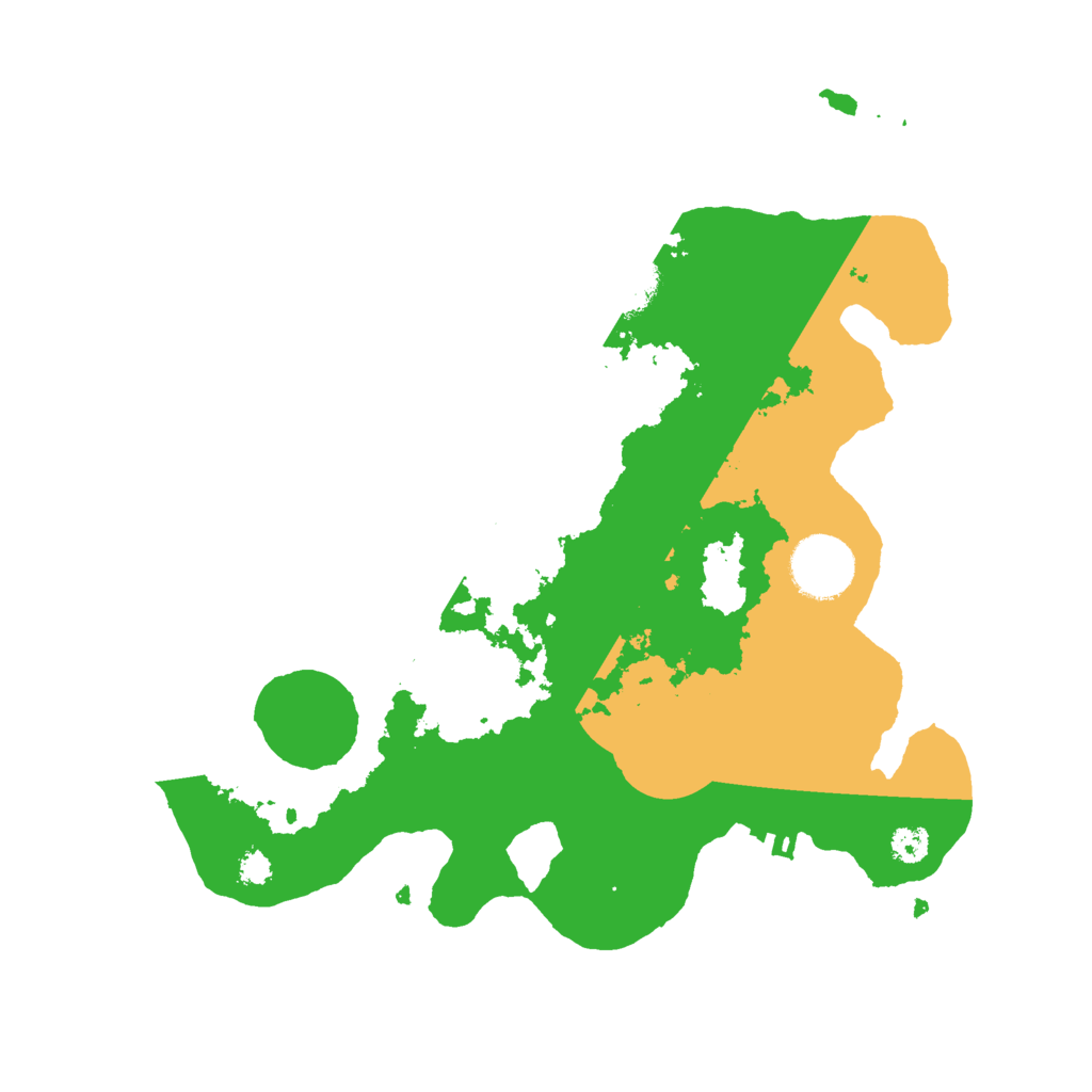 Biome Rust Map: Procedural Map, Size: 3000, Seed: 346275243