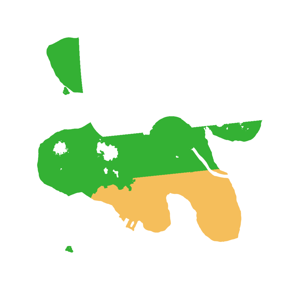 Biome Rust Map: Procedural Map, Size: 2000, Seed: 305558820