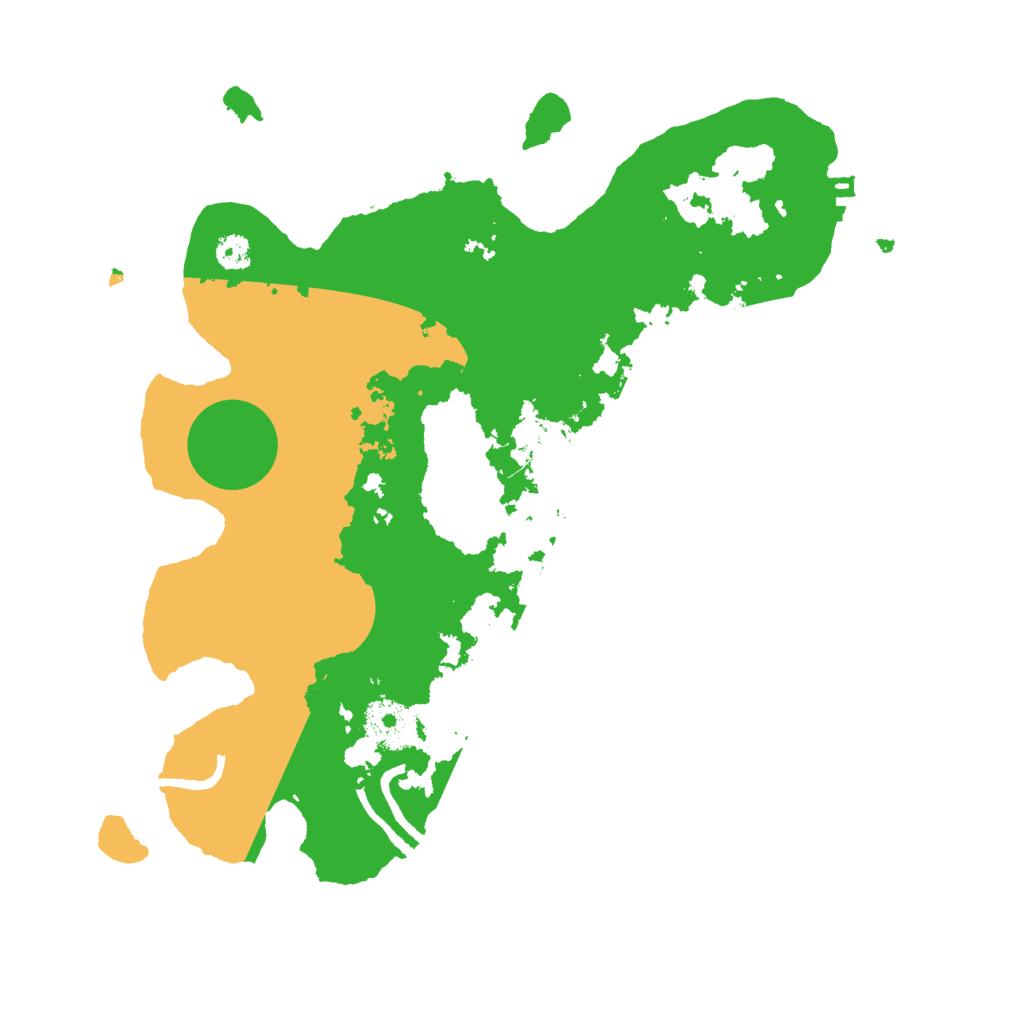 Biome Rust Map: Procedural Map, Size: 3000, Seed: 5769034