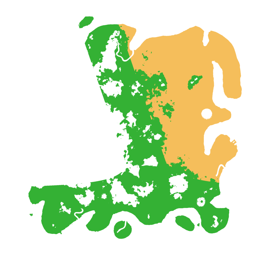Biome Rust Map: Procedural Map, Size: 4250, Seed: 2008187160