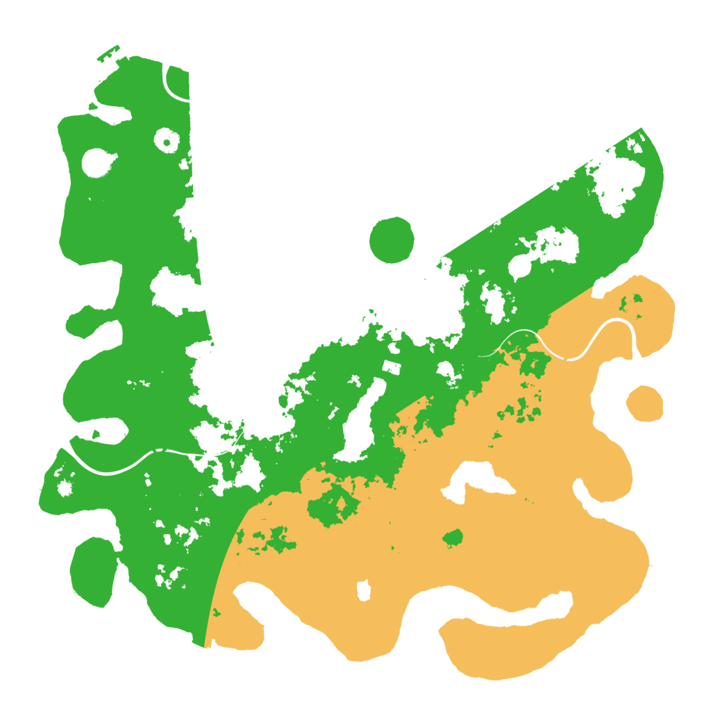 Biome Rust Map: Procedural Map, Size: 4250, Seed: 3966