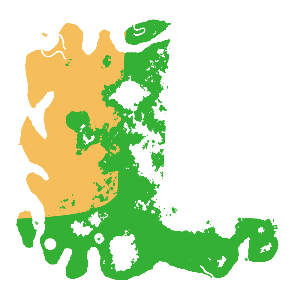 Biome Rust Map: Procedural Map, Size: 4500, Seed: 1546713028