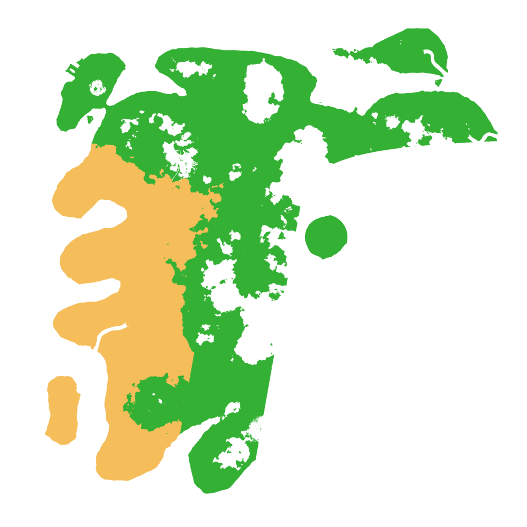Biome Rust Map: Procedural Map, Size: 3500, Seed: 2028580443