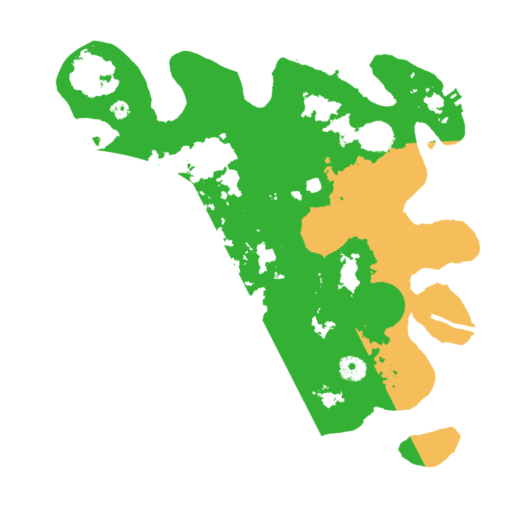 Biome Rust Map: Procedural Map, Size: 3000, Seed: 181997