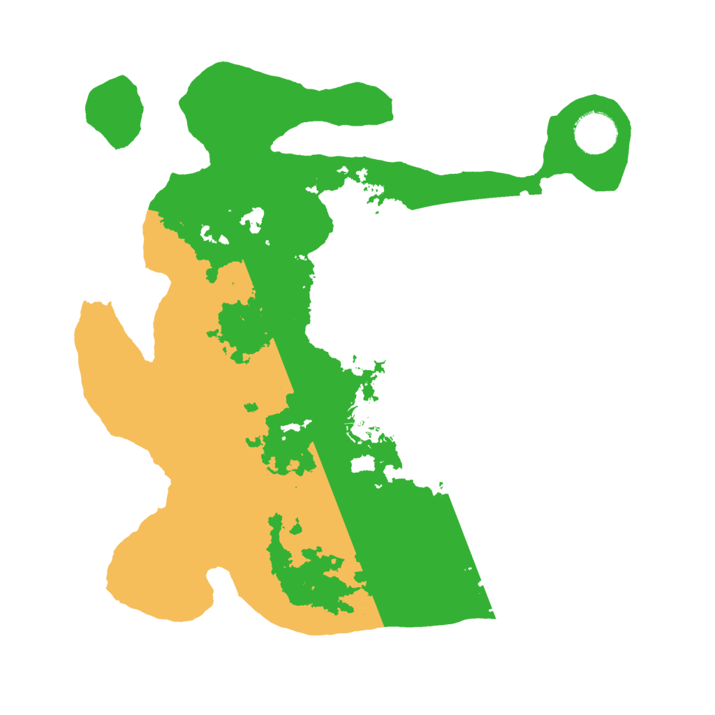 Biome Rust Map: Barren, Size: 3000, Seed: 85699685