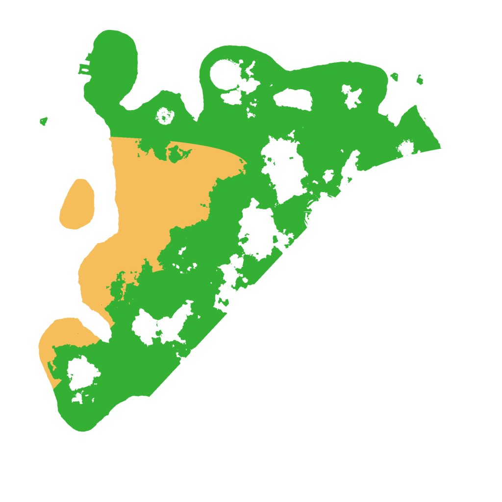 Biome Rust Map: Procedural Map, Size: 3000, Seed: 58220396