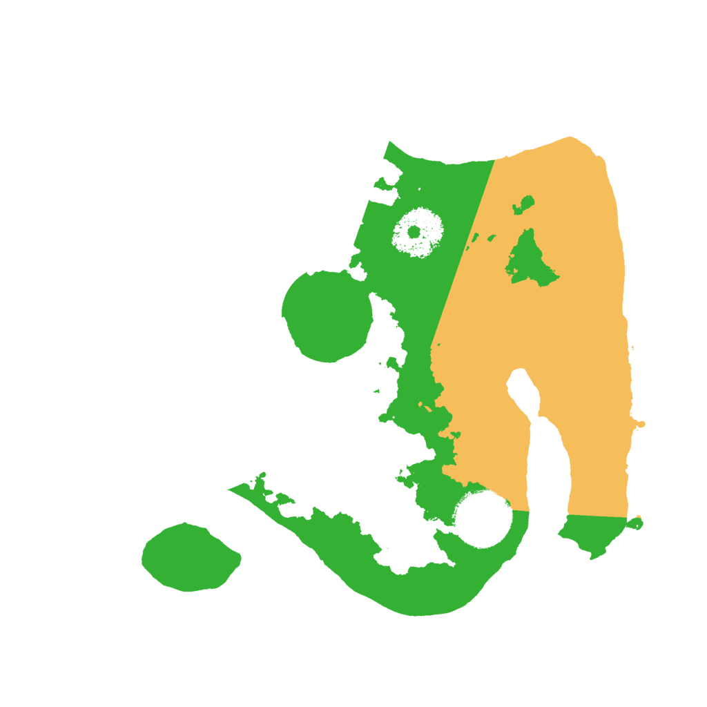 Biome Rust Map: Procedural Map, Size: 2200, Seed: 1346143601