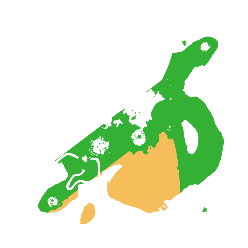 Biome Rust Map: Procedural Map, Size: 2500, Seed: 1605657722