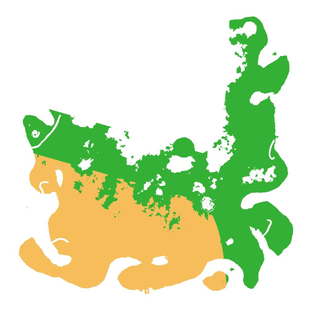Biome Rust Map: Procedural Map, Size: 4100, Seed: 97125343