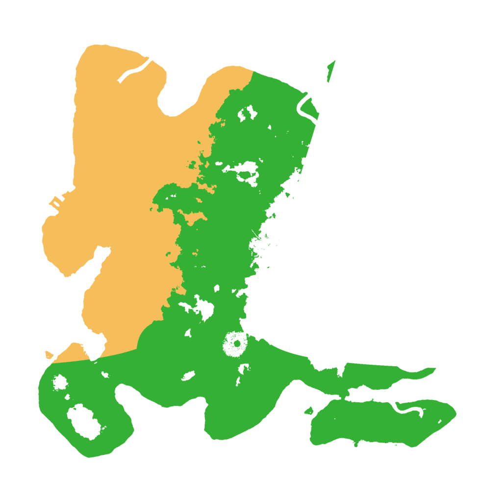 Biome Rust Map: Procedural Map, Size: 3000, Seed: 997850