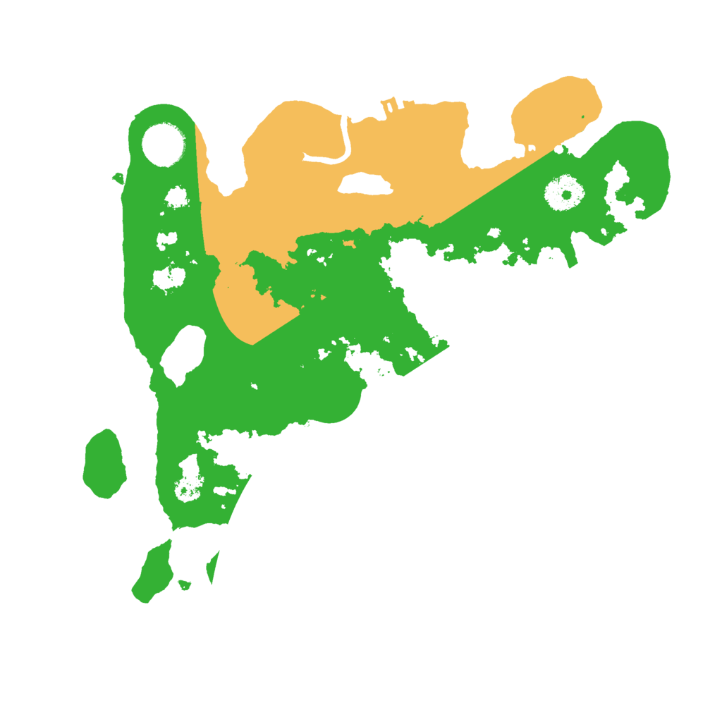 Biome Rust Map: Procedural Map, Size: 3000, Seed: 1861080749