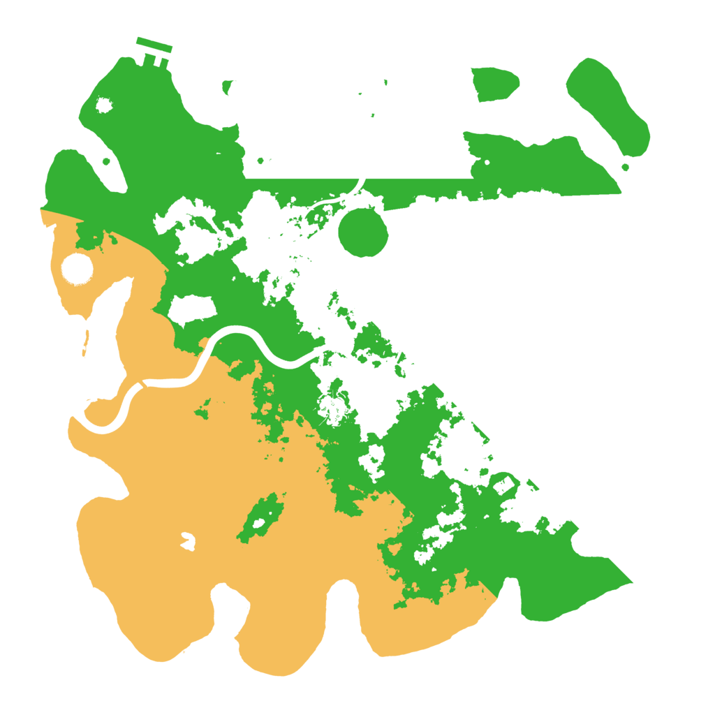 Biome Rust Map: Procedural Map, Size: 4000, Seed: 1984598290