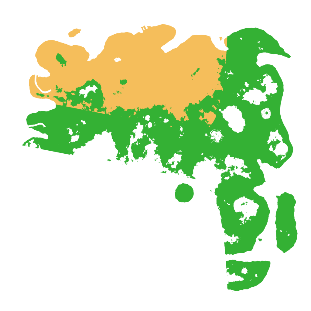Biome Rust Map: Procedural Map, Size: 4500, Seed: 802177182