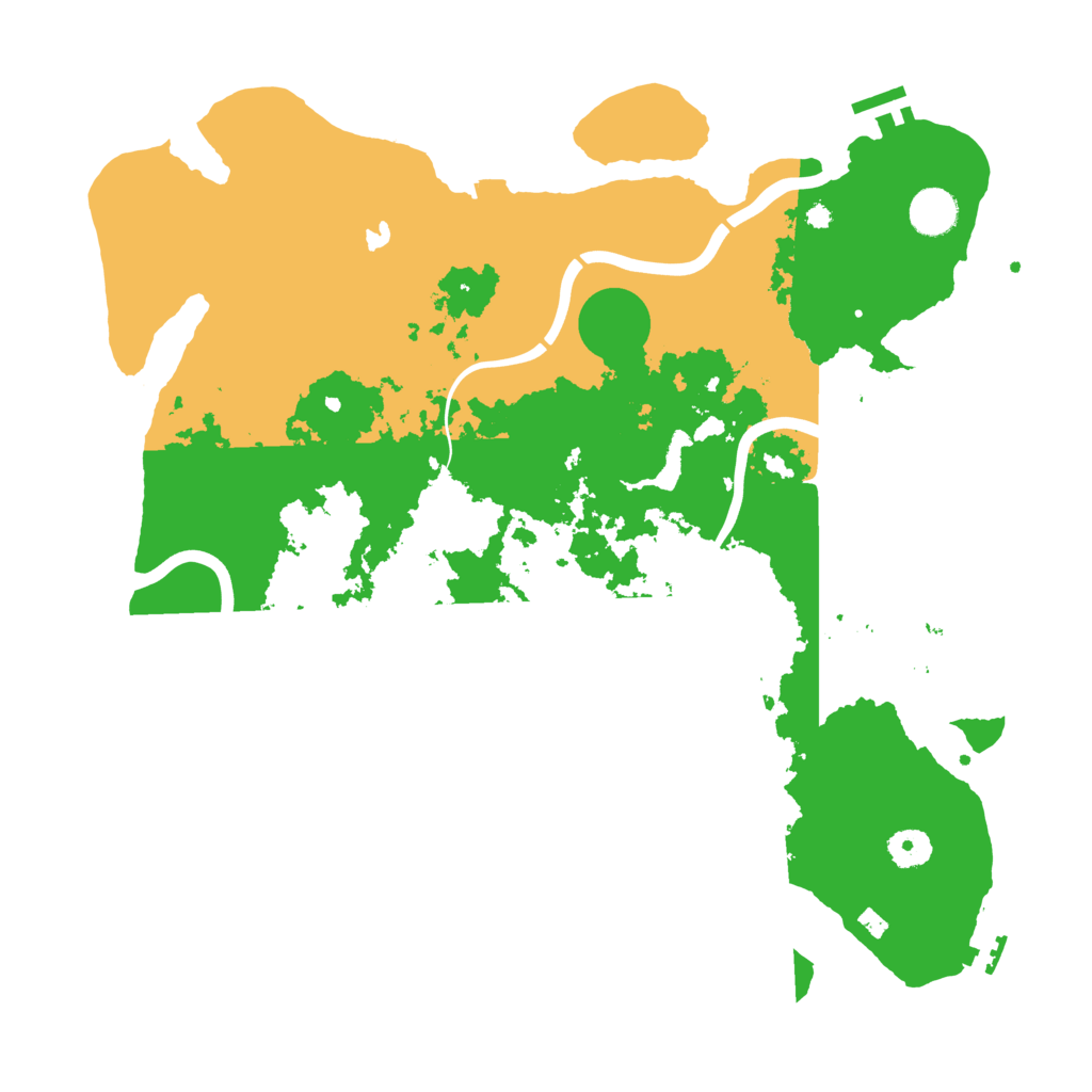 Biome Rust Map: Procedural Map, Size: 4000, Seed: 732311018