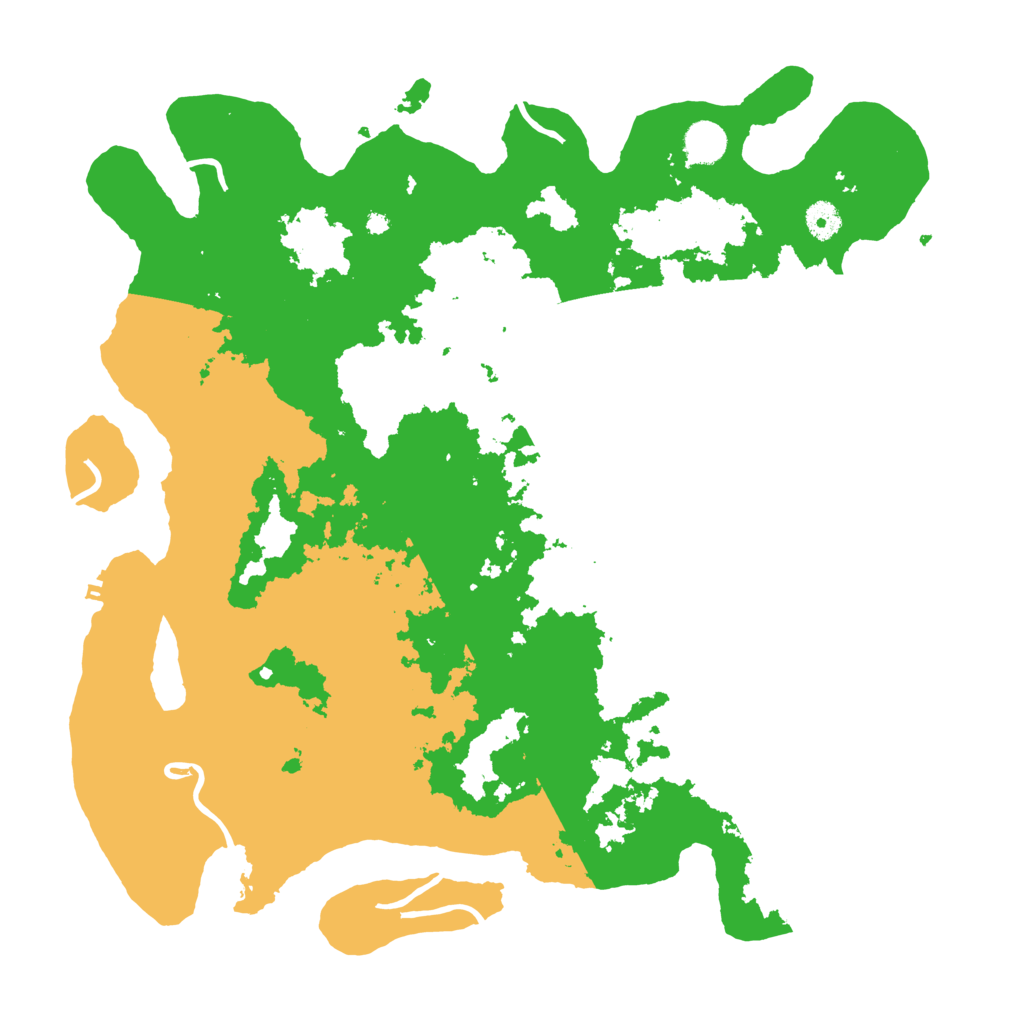 Biome Rust Map: Procedural Map, Size: 4250, Seed: 406771721