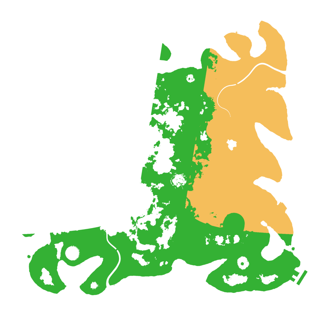 Biome Rust Map: Procedural Map, Size: 4000, Seed: 492324795