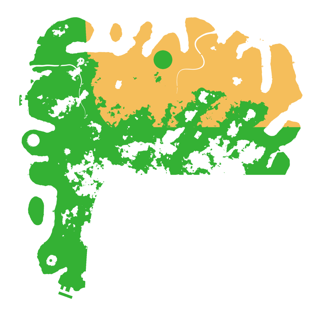 Biome Rust Map: Procedural Map, Size: 4500, Seed: 195318520