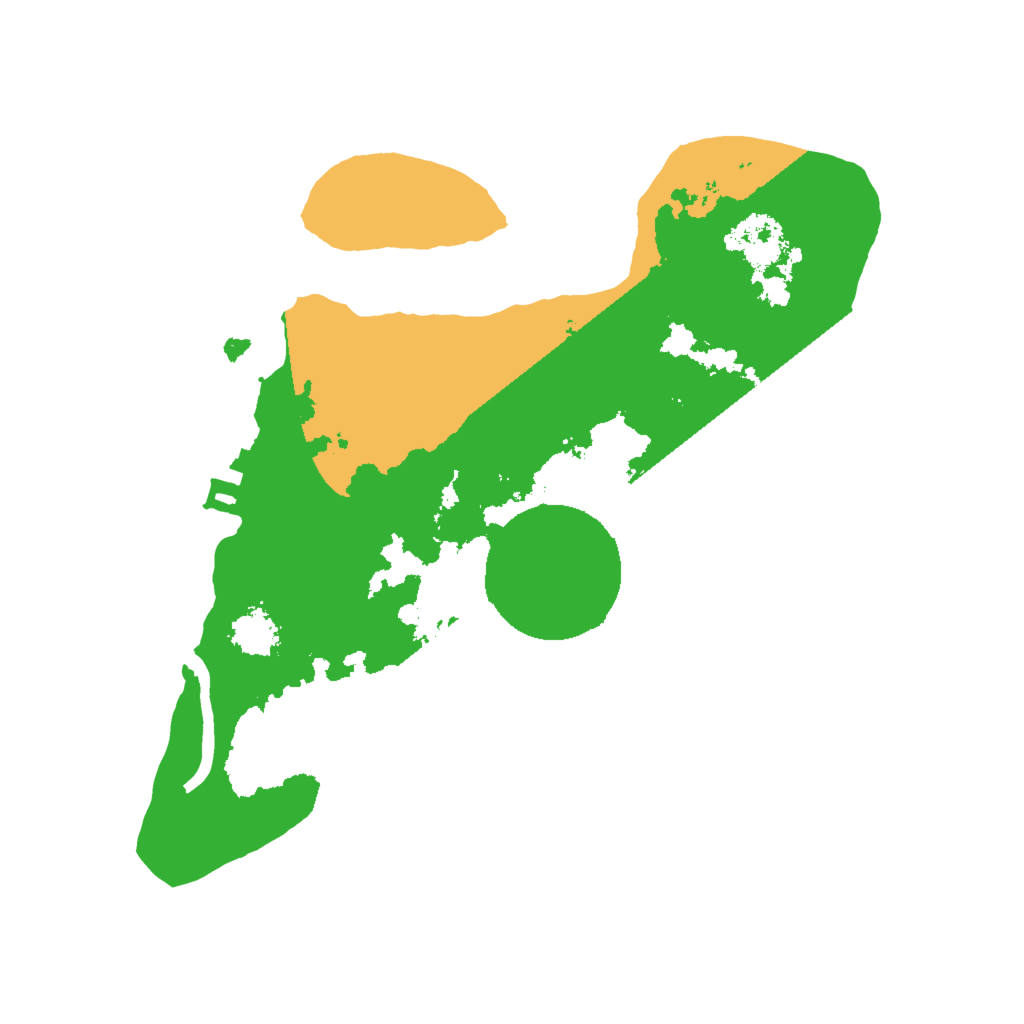 Biome Rust Map: Procedural Map, Size: 2000, Seed: 2008