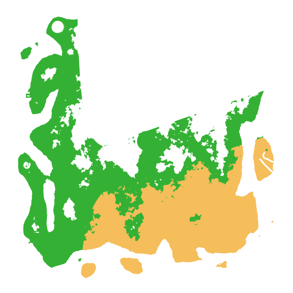 Biome Rust Map: Procedural Map, Size: 4250, Seed: 8291
