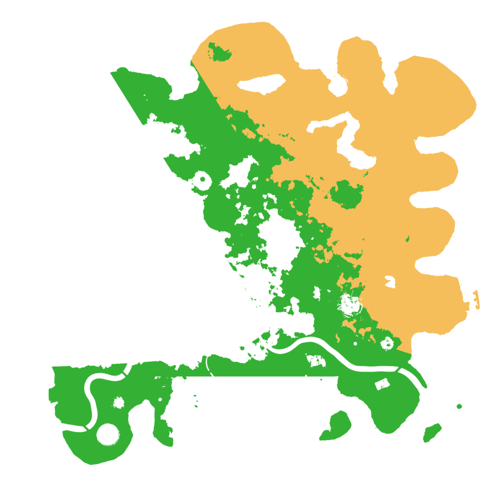 Biome Rust Map: Procedural Map, Size: 4000, Seed: 4235426