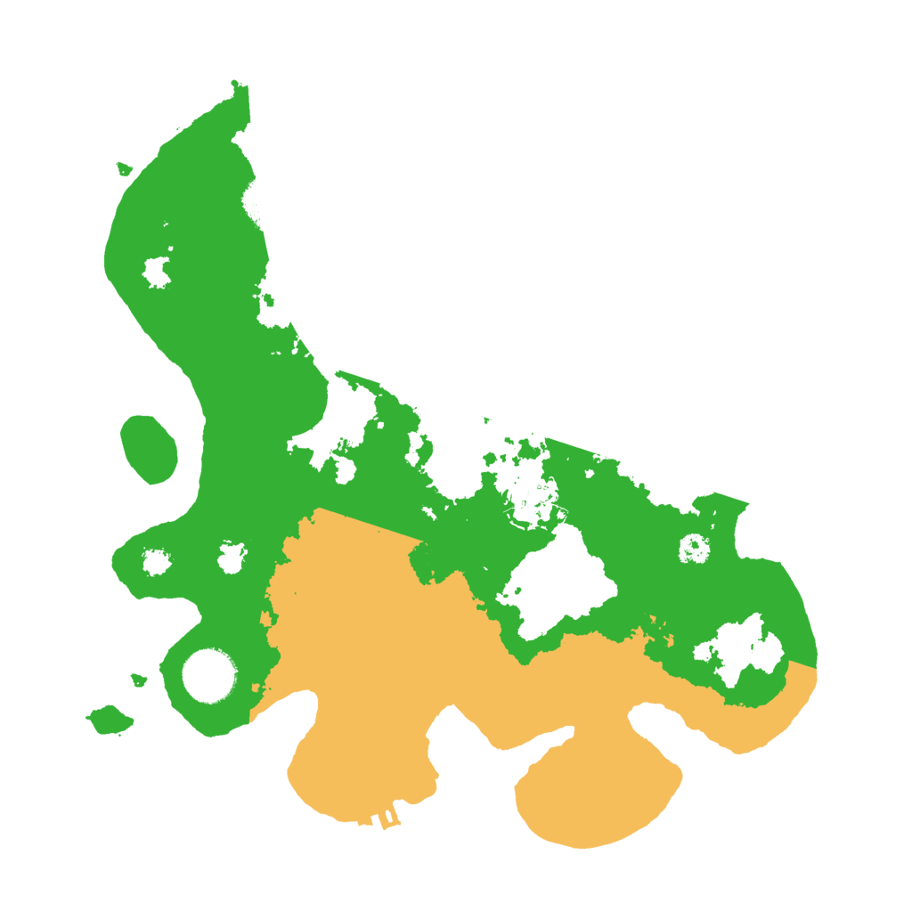 Biome Rust Map: Procedural Map, Size: 3000, Seed: 489862