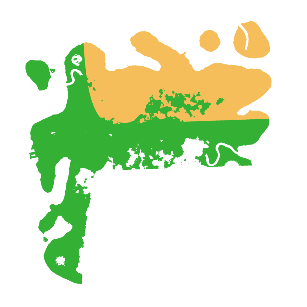 Biome Rust Map: Procedural Map, Size: 3000, Seed: 3141