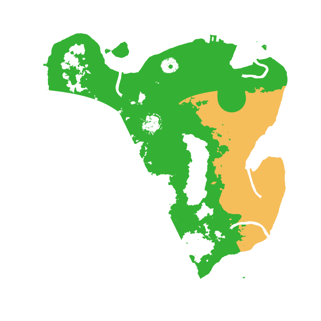 Biome Rust Map: Procedural Map, Size: 3000, Seed: 694650102