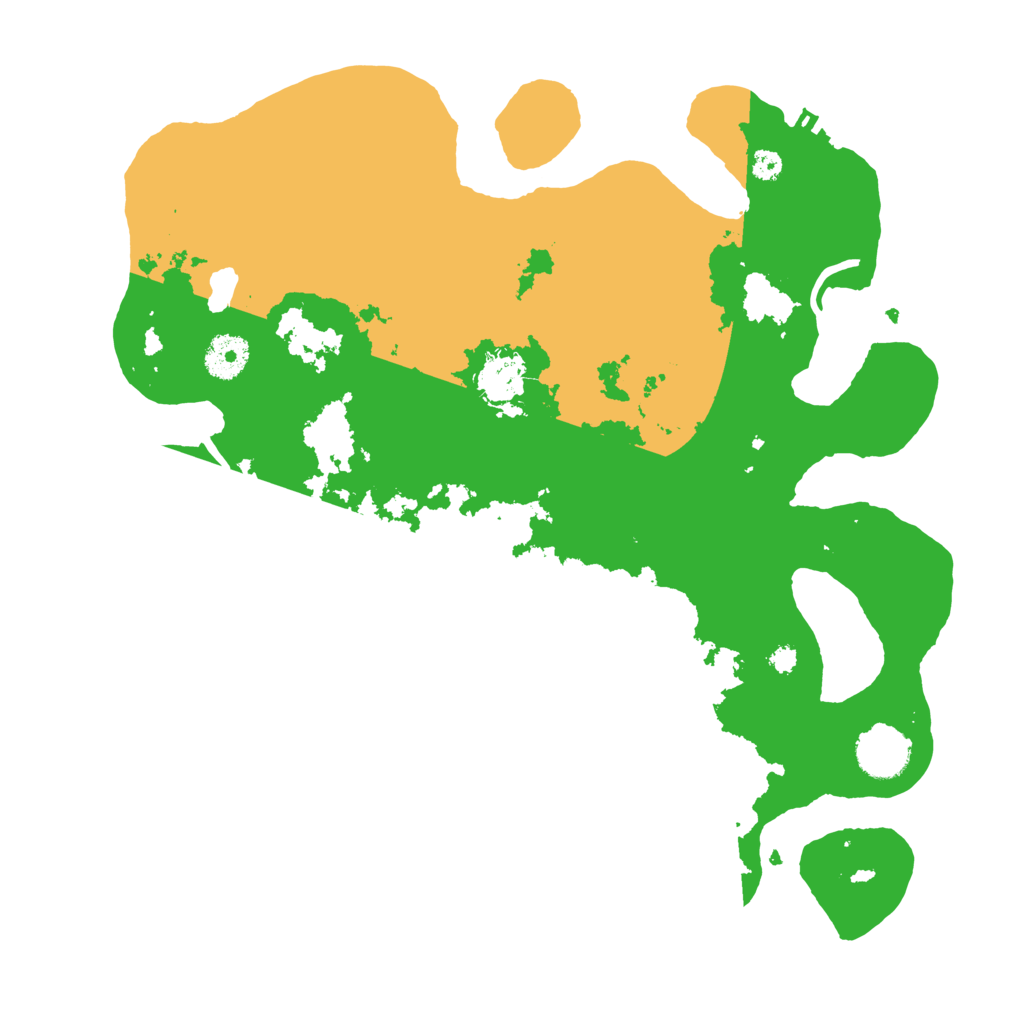 Biome Rust Map: Procedural Map, Size: 3500, Seed: 1720734309