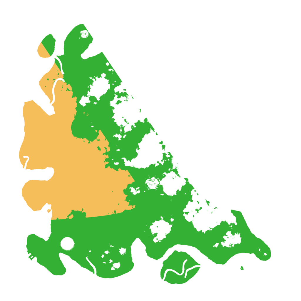 Biome Rust Map: Procedural Map, Size: 4000, Seed: 294833007