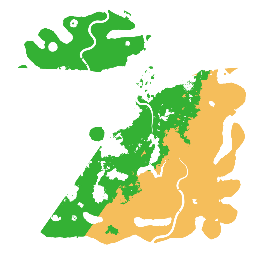 Biome Rust Map: Procedural Map, Size: 4800, Seed: 1320317229