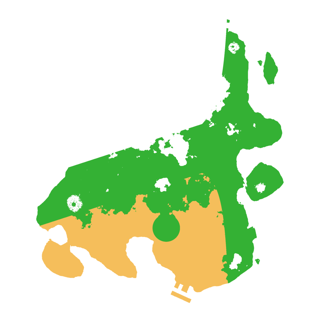 Biome Rust Map: Procedural Map, Size: 3000, Seed: 1718608831