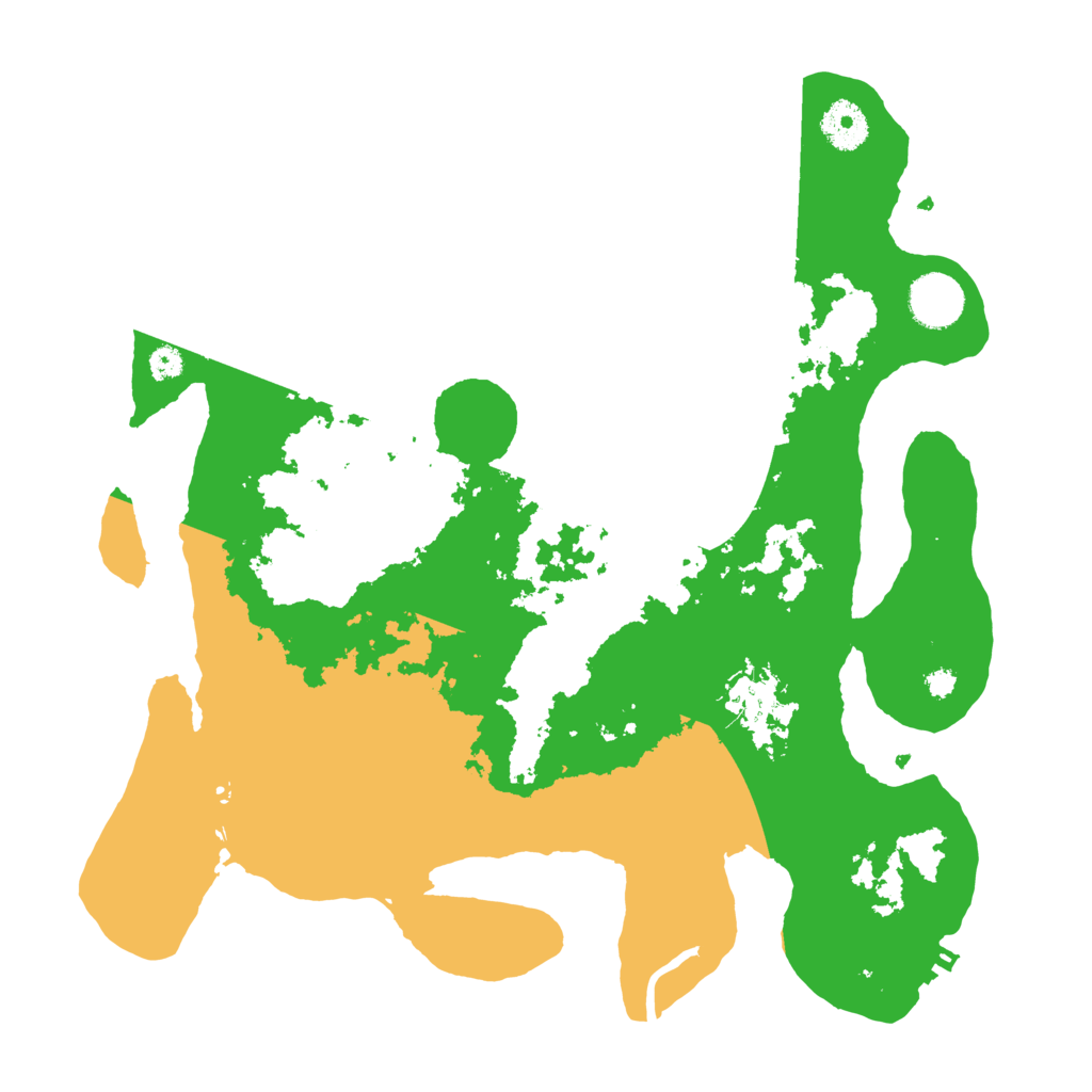 Biome Rust Map: Procedural Map, Size: 3500, Seed: 1921387976