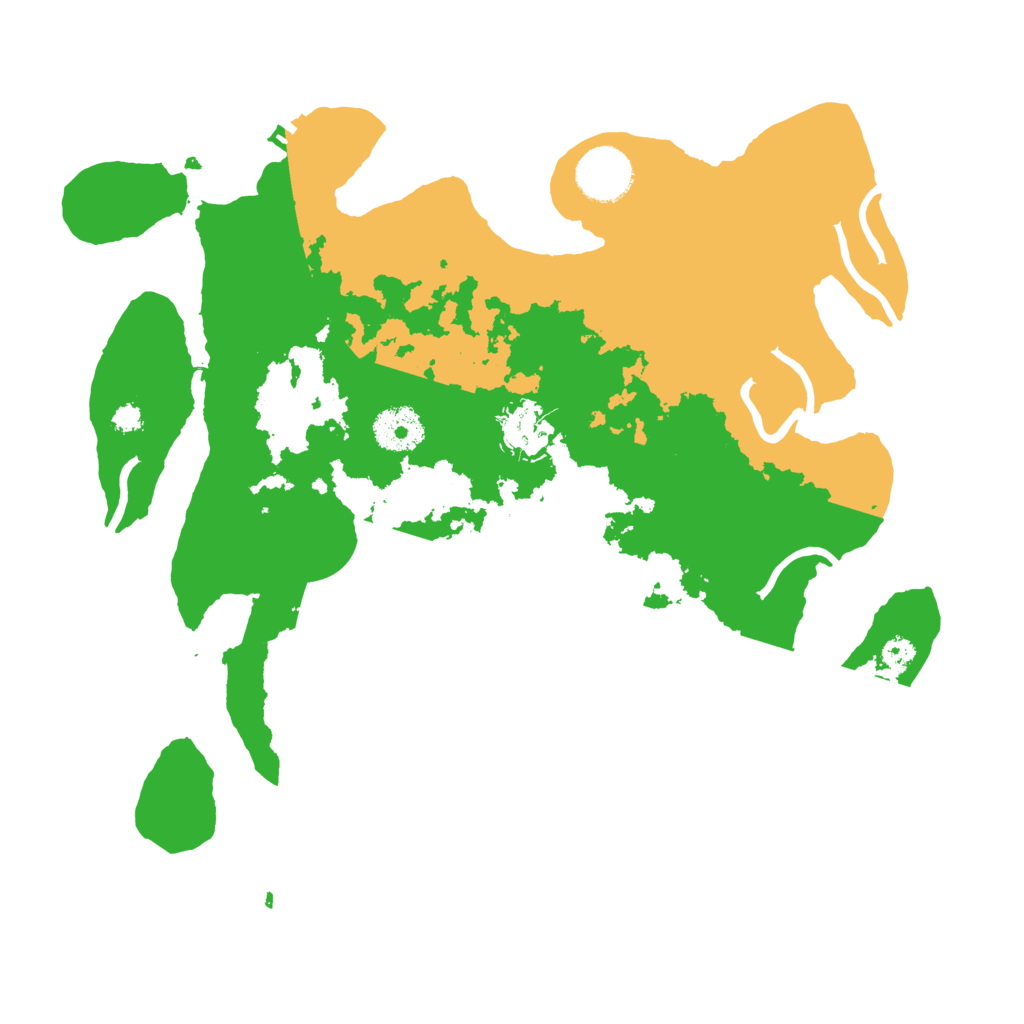 Biome Rust Map: Procedural Map, Size: 3250, Seed: 2095470508