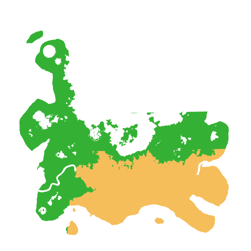 Biome Rust Map: Procedural Map, Size: 3500, Seed: 902662618