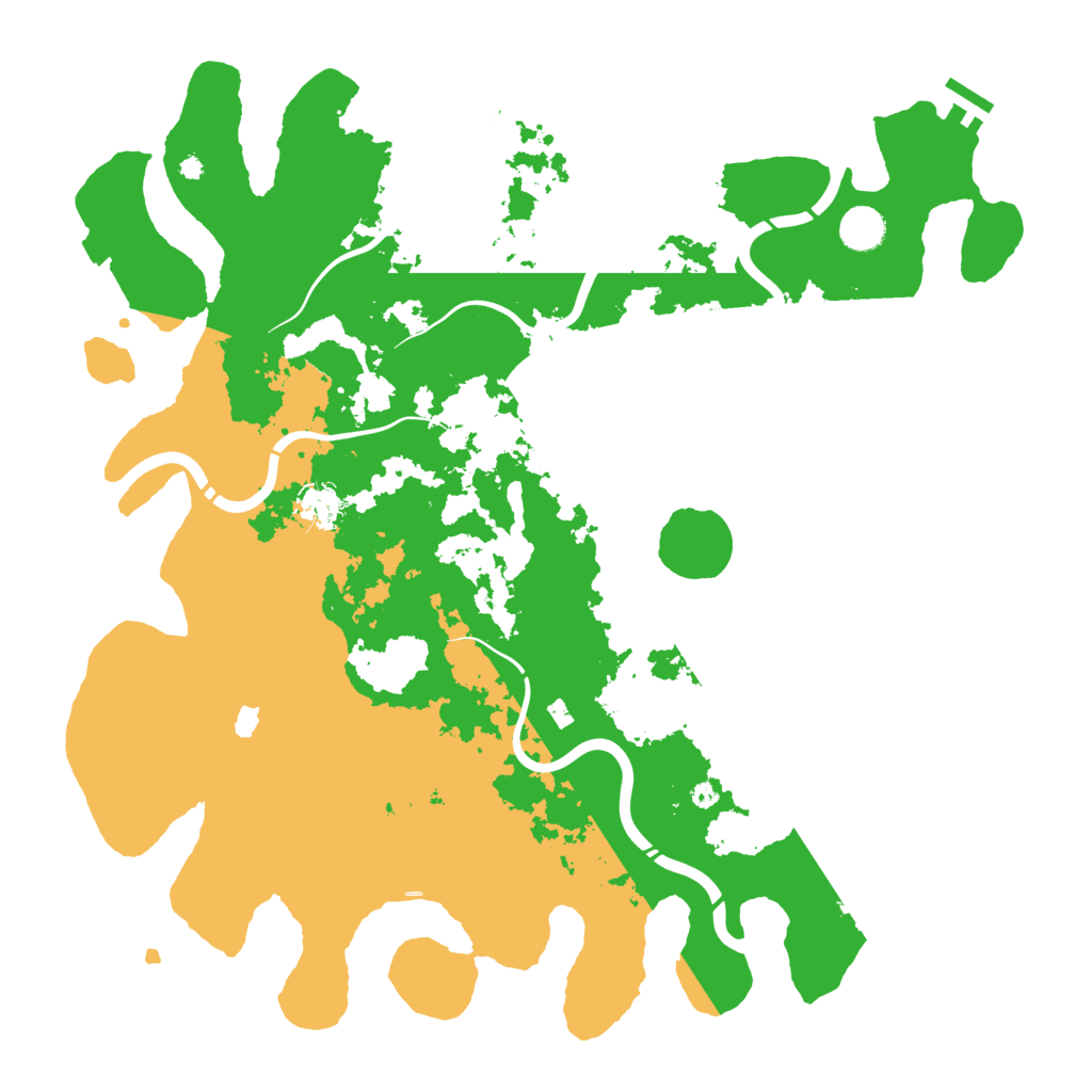 Biome Rust Map: Procedural Map, Size: 4250, Seed: 239967633