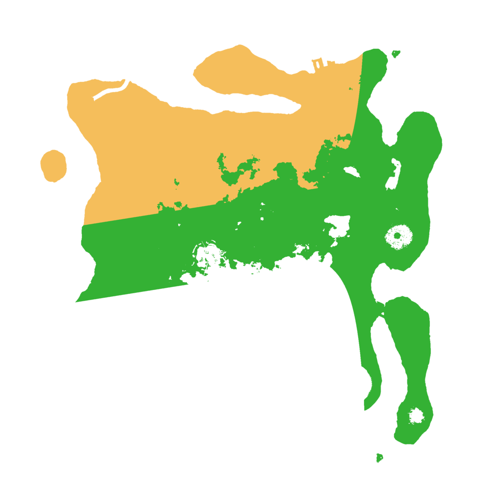 Biome Rust Map: Procedural Map, Size: 3000, Seed: 48108258