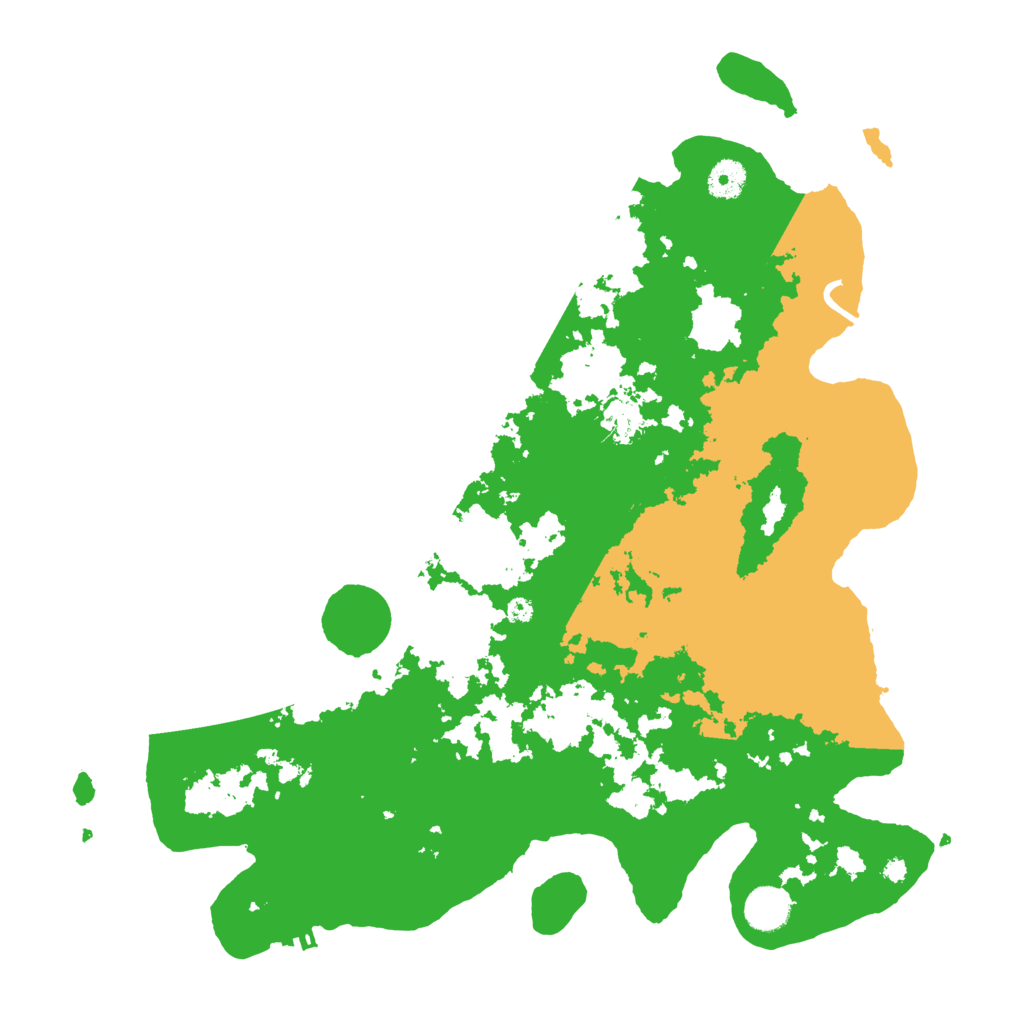 Biome Rust Map: Procedural Map, Size: 4000, Seed: 37631