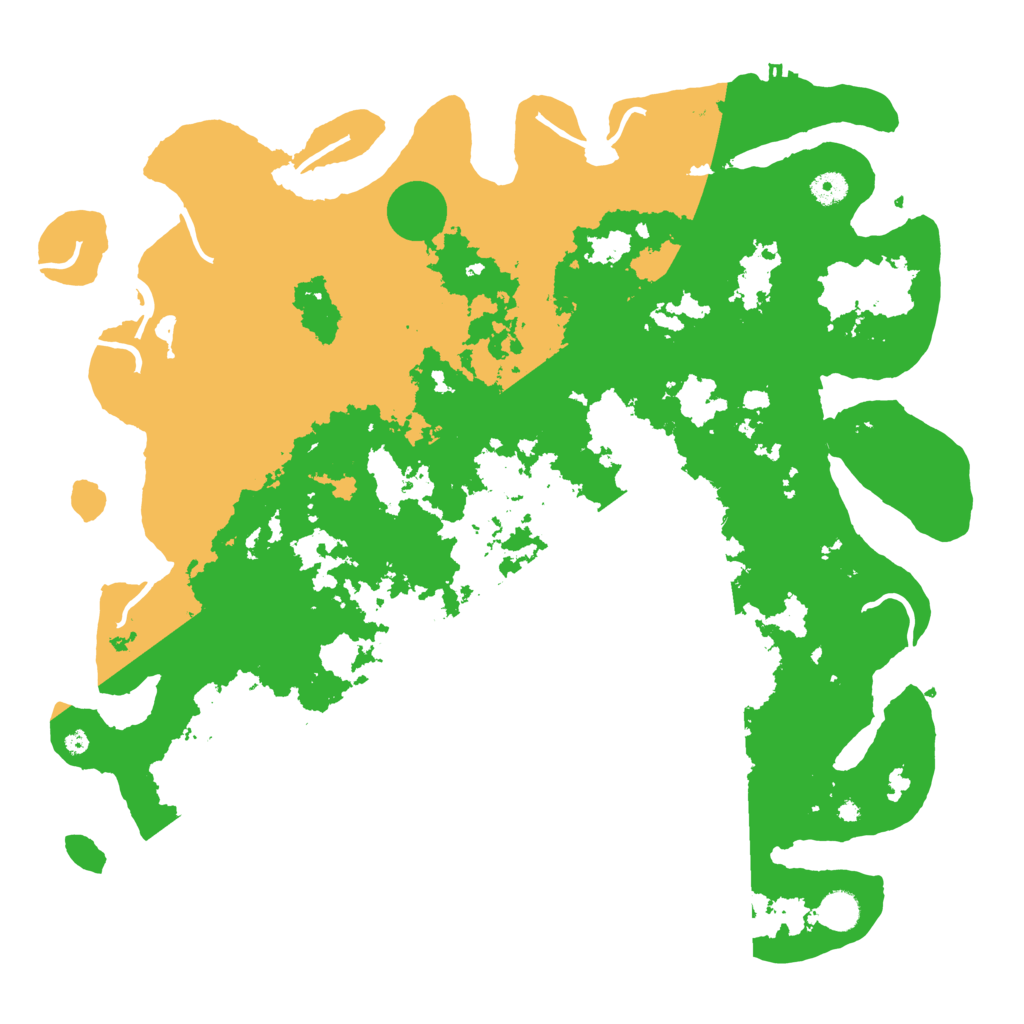 Biome Rust Map: Procedural Map, Size: 4500, Seed: 903420468