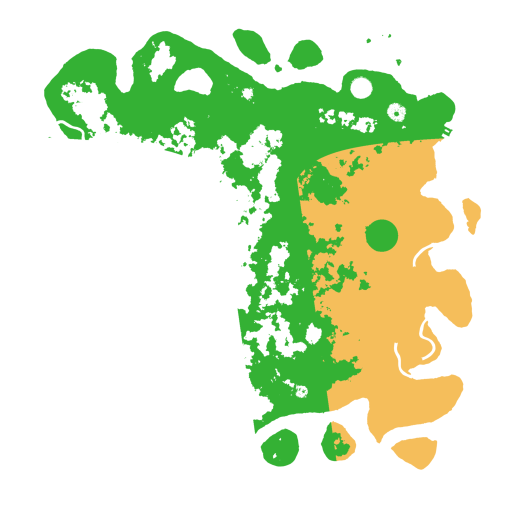 Biome Rust Map: Procedural Map, Size: 4200, Seed: 94752