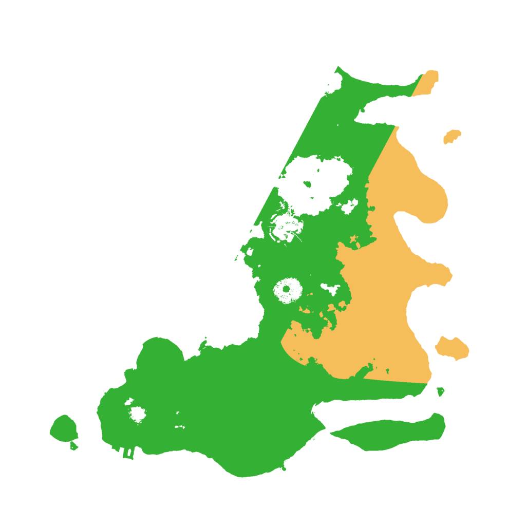 Biome Rust Map: Procedural Map, Size: 3000, Seed: 1945243243