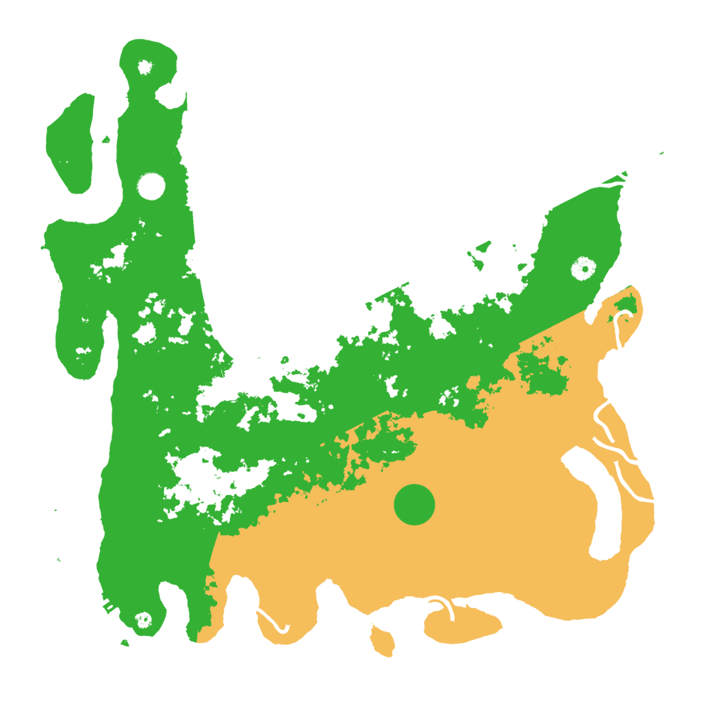 Biome Rust Map: Procedural Map, Size: 4500, Seed: 1451543676