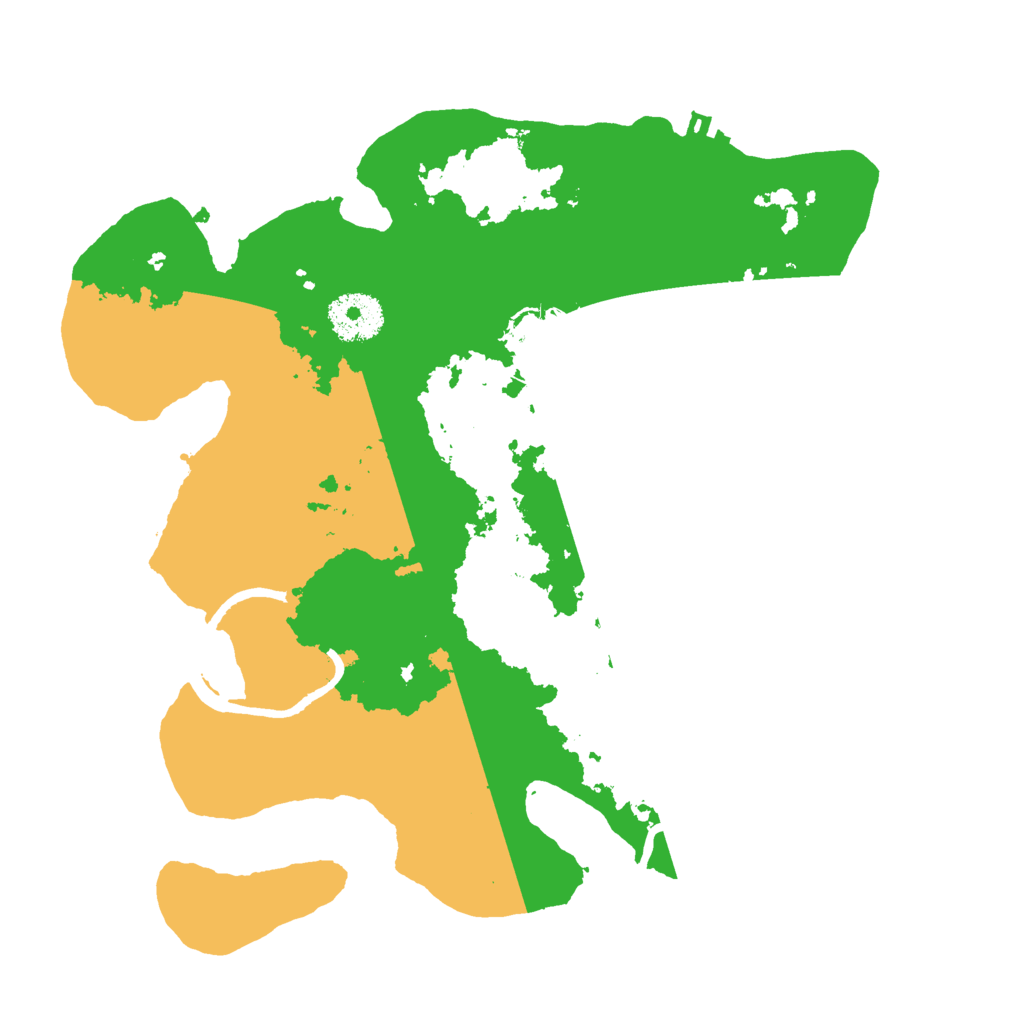 Biome Rust Map: Procedural Map, Size: 3000, Seed: 867530922