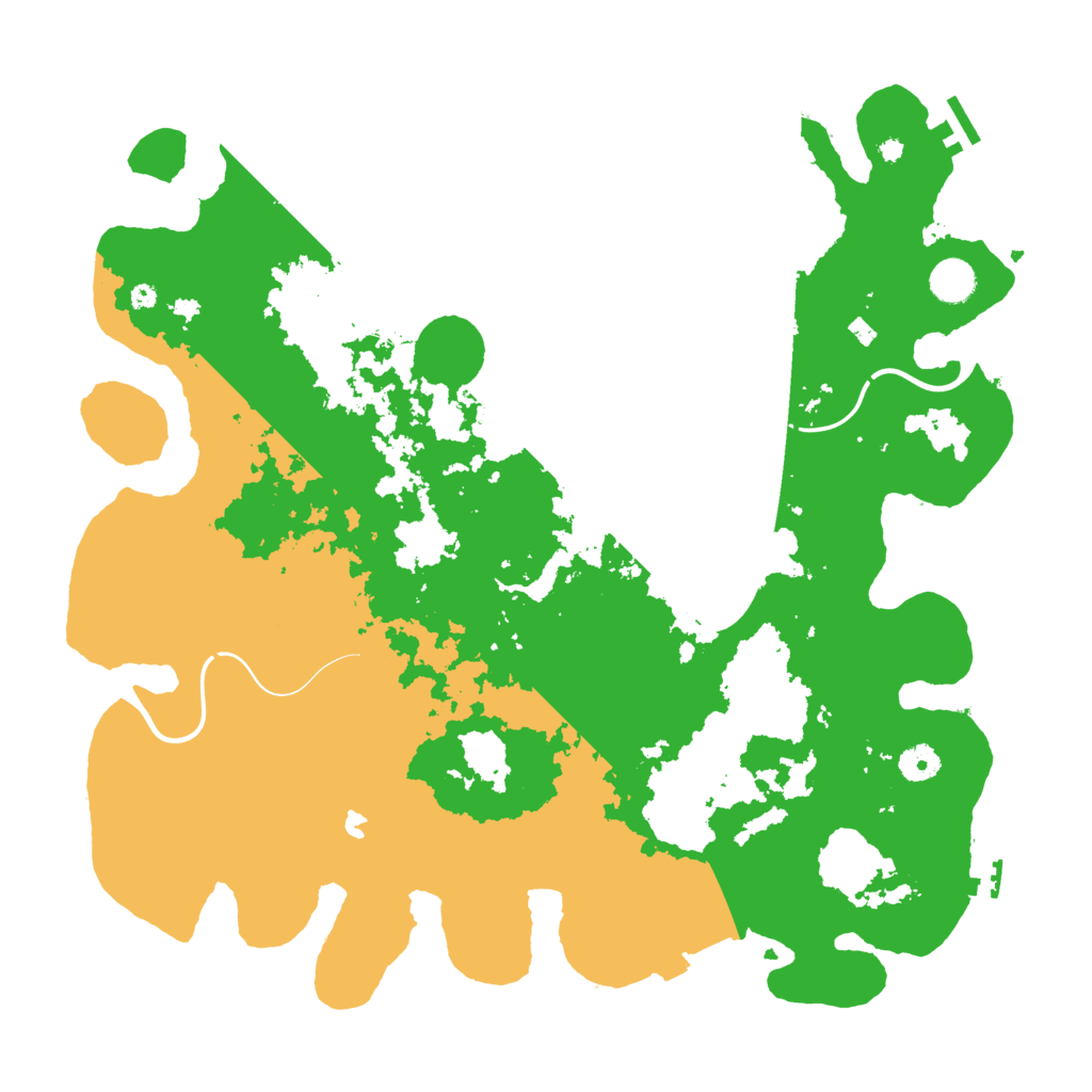 Biome Rust Map: Procedural Map, Size: 4250, Seed: 1027848800