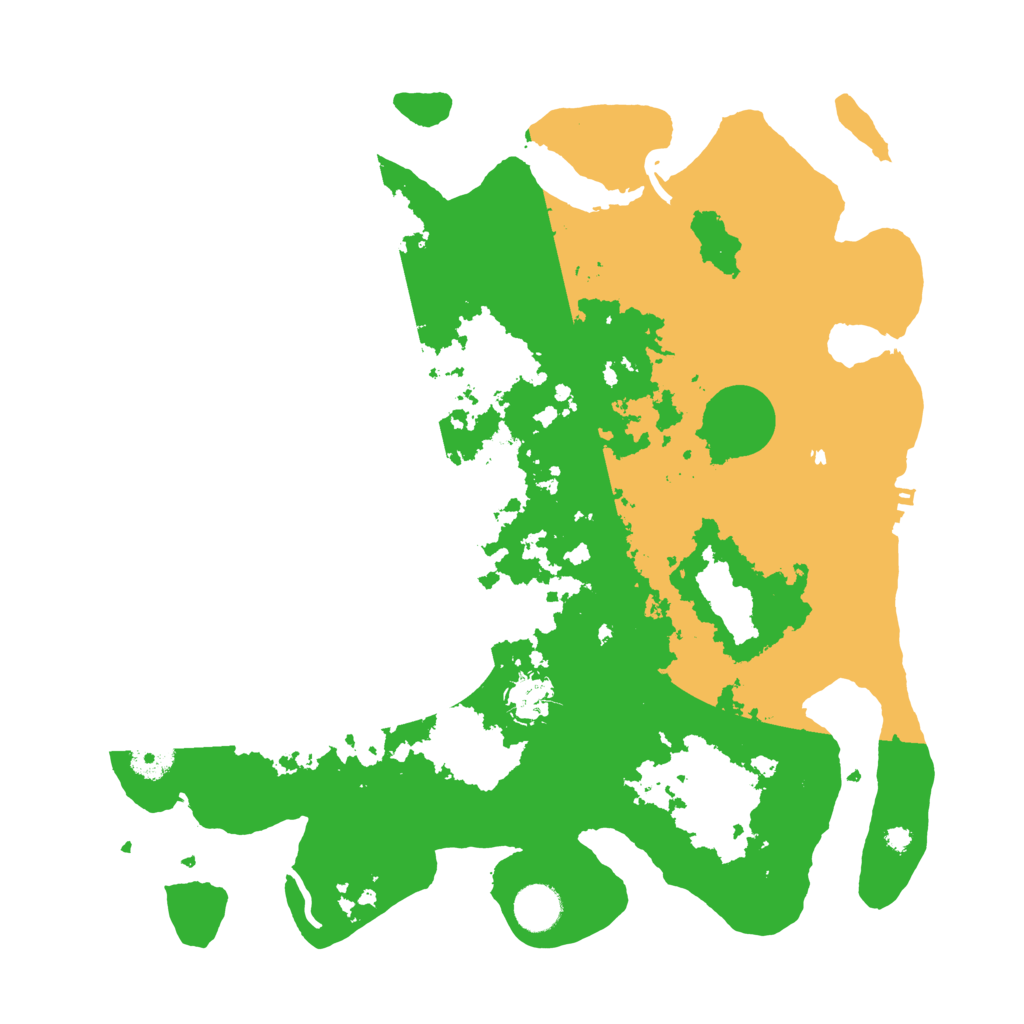 Biome Rust Map: Procedural Map, Size: 3800, Seed: 15314124