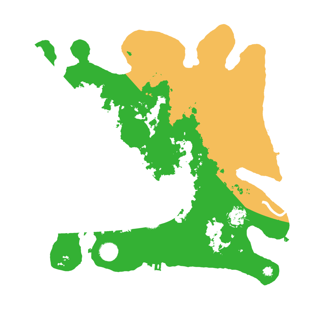 Biome Rust Map: Procedural Map, Size: 3000, Seed: 1256561184