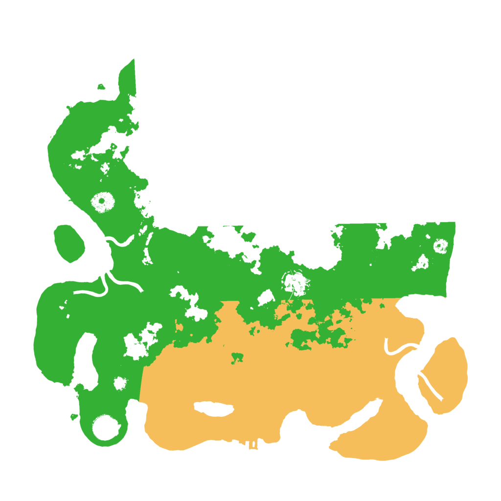 Biome Rust Map: Procedural Map, Size: 3500, Seed: 648440808