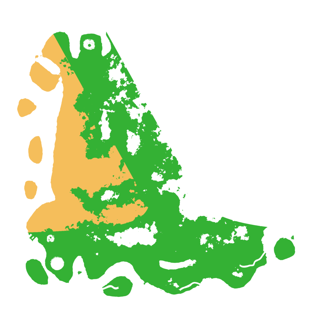 Biome Rust Map: Procedural Map, Size: 4250, Seed: 501623454