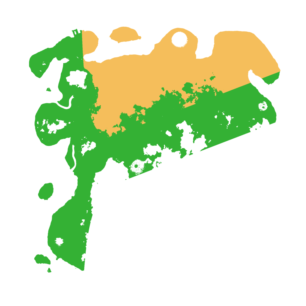 Biome Rust Map: Procedural Map, Size: 3500, Seed: 1003103