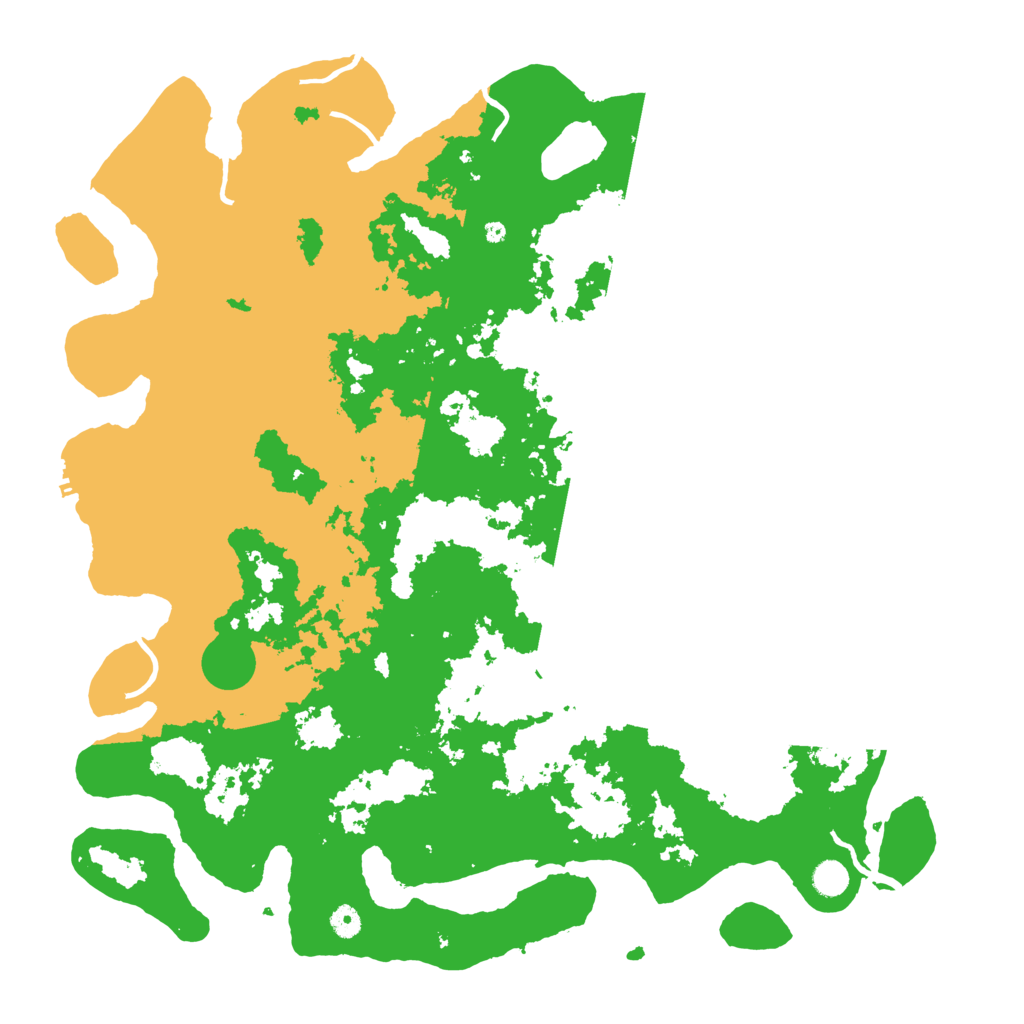 Biome Rust Map: Procedural Map, Size: 5000, Seed: 9000000